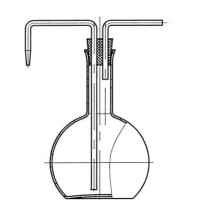 Промывалка 250 рез. пробка ТС круглая