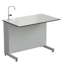 Стол демонстрационный с подводом воды 1200х750х900, раб. поверхность - LABGRADE