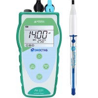 Портативный pH-метр ЭКОСТАБ PH231HF (для концентрированных кислот)