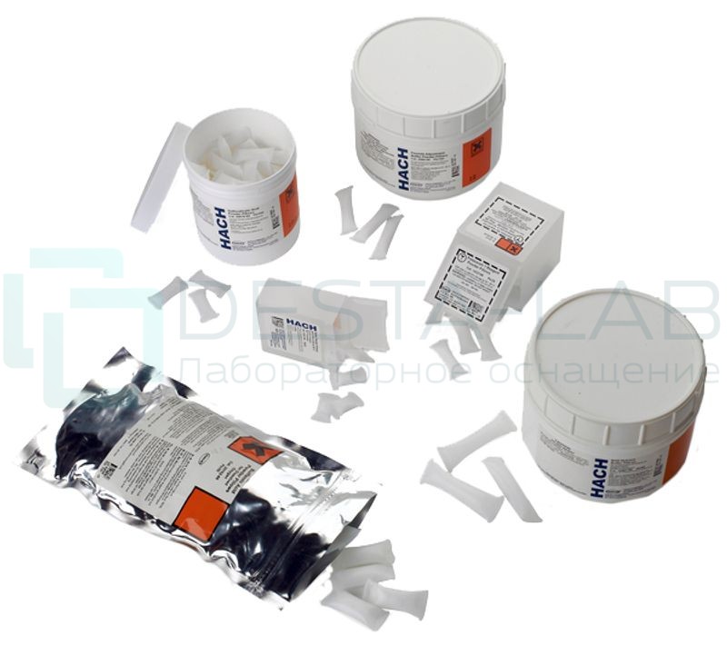 Реагенты Hach 2544800 на Железо общее (Fe3++Fe2+), 100 шт.