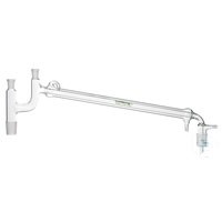 Насадка Кляйзена Rettberg дистилляционная, с холодильником Либиха, два керна NS29/32, две муфты NS14,5/23, длина 400 мм, стекло