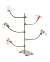 Зажим штативный Bochem гибкий, силиконовое покрытие, длина 220 мм, диаметр захвата 0-30 мм, алюминиевый сплав