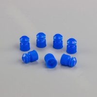 Пробка для пробирок 16 мм, п/эт, голубая, уп. 500 шт, ТУ 9464-015-29508133-2014