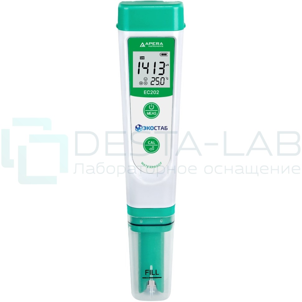 Карманный кондуктометр ЭКОСТАБ EC202