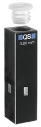 Кювета флуоресцентная Hellma 105.251-QS кварцевая, оптический путь 3x3 мм, высота центра 15 мм