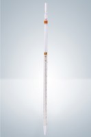 Пипетка градуированная серологическая Hirschmann 10 : 0.1 мл светлое стекло, коричневая градуировка, тип 3