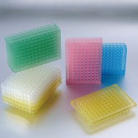 Планшеты для ПЦР, 96-лун., с полуюбкой, синие, 25 шт./уп., 100 шт./кор., Biologix, Китай