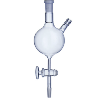 Воронка делительная шарообразная 100 мл 14/23 с оливой ГФ6.412.153