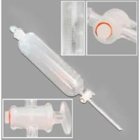 Воронка делительная ВД-1-1000, цилиндрическая, с делениями