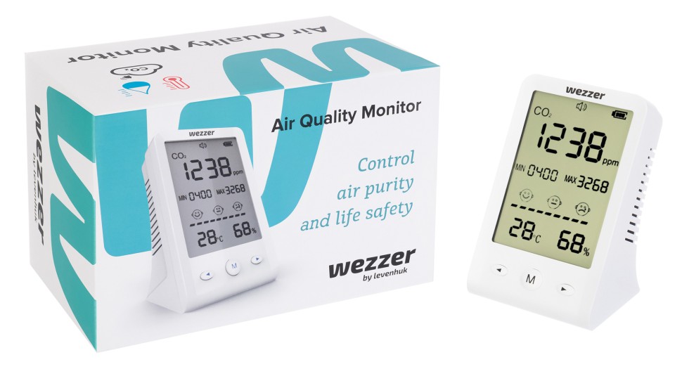 Монитор качества воздуха Levenhuk Wezzer Air MC10