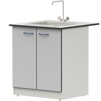 Стол-мойка ЛАБ-PRO MO 80.80.90 CM