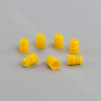 Пробка для пробирок 16 мм, п/эт, желтая, уп. 500 шт, ТУ 9464-015-29508133-2014