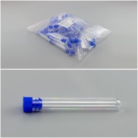 Пробирка цилиндрическая без пробки 10 мл, 16×100 мм, п/с, н/стер, Пробка 16 мм, ТУ 9464-015-29508133-2014, уп. 100 шт