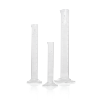 Цилиндр мерный, 50 мл, класс В, ц.д. 1,0 мл, БС, линейная градуировка, шестигранное основание, 2 шт./уп., Duran (DWK)