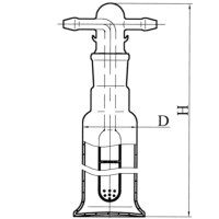 Склянка СН-1 200 (для промывания газов)