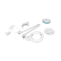 Лупа-лампа Veber 8608D LED Bi-color со сменными линзами