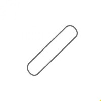 Магнитный перемешивающий элемент, стекло, овальный, 40х8 мм, Ikaflon glass 40, 1 шт., IKA