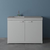 Стол мойка ЛК-1200 СМС-Д (корпус-Сталь) GranTec