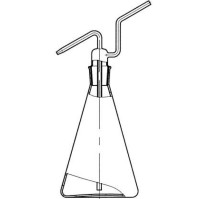 Промывалка 500 мл КШ 29/32ТС коническая