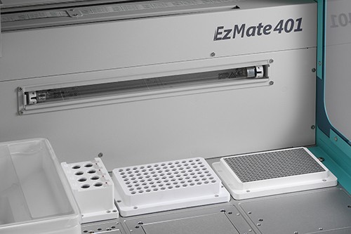 Станция дозирования 4-х позиционная, с ноутбуком и ПО, EzMate 401, Blue-Ray Biotech (аналоги арт. 5070000282, Eppendorf; арт. 32100001, Gilson; арт. 30296705, Mettler Toledo)