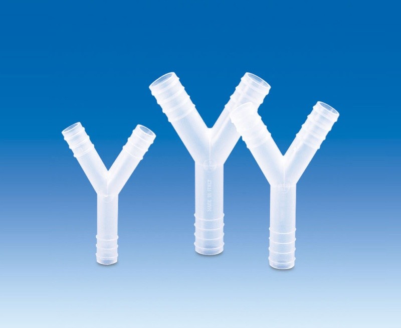 Соединитель VITLAB Y-образный, 10-11 мм, PP