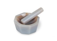 Агатовая ступка с пестиком, Buchi