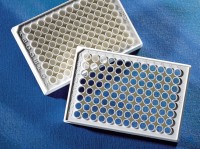 Планшеты 96 луночные для ИФА, цельные, прозрачное дно, белые стенки, нестерильные, без крышки, несвязывающие, 200 мкл, 25 шт./уп., Corning