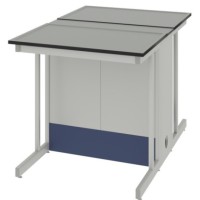 Стол островной высокий ЛАБ-PRO СОКв 90.150.90 TR-TR16/22
