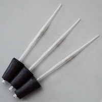 Пипетки вместимости к дозатору Флоринского 0,4+0,04 мл., тип 2, с пробкой