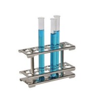 Штатив для пробирок, d 17 мм, 48 мест, нержавеющая сталь, разборный, 1 шт., Bochem