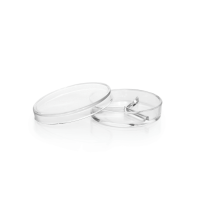 Чашка Петри DURAN Group 100x20 мм, трёхсекционная, стекло