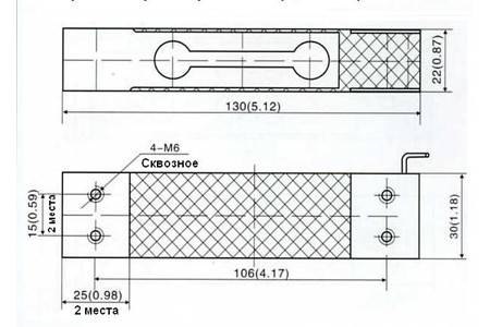 Zemic L6D-C3-20kg-0.4B - Тензодатчики