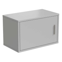 Полка настенная 600х340х380, серый металл