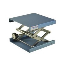 Столик подъемный, платформа 200х200 мм, высота 60-275 мм, анодированный алюминий, Bochem