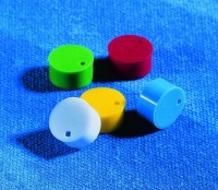 Вставки цветные для крышек криопробирок, бел.,син.,красн.,зел., желт., нестер., по 100 шт. каждого цвета,50 шт./уп., 500 шт/ кор, Corning