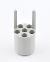 Набор из 4-х адаптеров, каждый для 6 пробирок 5/7 мл, вакутейнеры, (d=13mm, h=116mm), Thermo FS