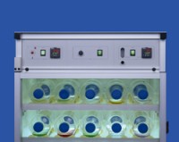 СО2-инкубатор для роллерных бутылей, 90 мест, до +50 °С, до 2 об/мин, Incudrive 90, Schuett