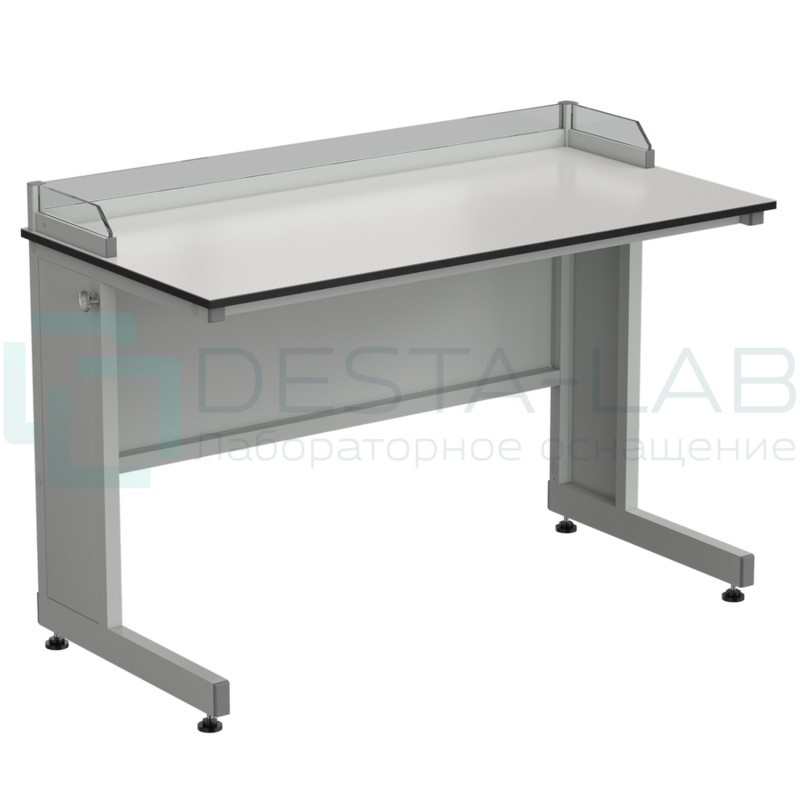 Стол ученический с бортиком 1200х600х840, раб. поверхность - LABGRADE