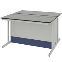 Стол островной высокий ЛАБ-PRO СОКв 150.150.90 TR-TR16/22