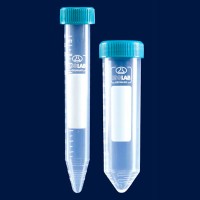 Пробирка центрифужная ISOLAB 15 мл, Ø 17 x 120 мм, коническое дно, с градуировкой, стерильная, без ДНК и РНК, 50 шт/упак, PP