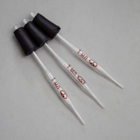 Пипетки вместимости к дозатору Флоринского 1,0+0,1 мл., тип 2, с пробкой