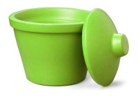 Емкость для льда и жидкого азота 4 л, лайма цвет, круглая с крышкой, Round, Corning (BioCision)