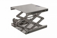 Столик подъемный, платформа 200х200 мм, высота 60-275 мм, нержавеющая сталь, автоклавируемый, с металлической ручкой, Bochem