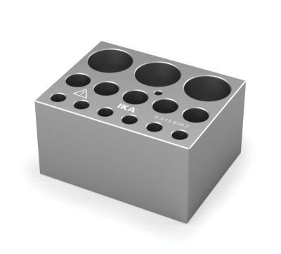 Термоблок DB 3.1, для пробирок 6 х d6 мм+ 5 x d12/13 мм + 3 x d25 мм, алюминиевый, IKA