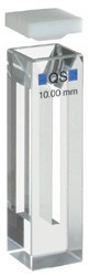 Кювета флуоресцентная Hellma 108.002F-QS кварцевая, оптический путь 10x2 мм
