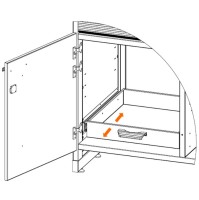 Выдвижной поддон ЛАБ-PRO ВП ШВЛВЖ 120
