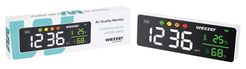 Монитор качества воздуха Levenhuk Wezzer Air MC50
