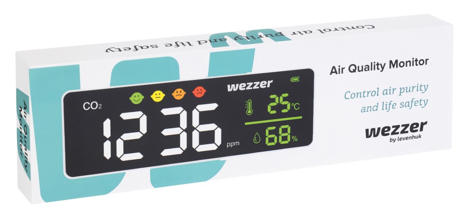 Монитор качества воздуха Levenhuk Wezzer Air MC50