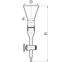 Колонка с краном эскиз 2-629