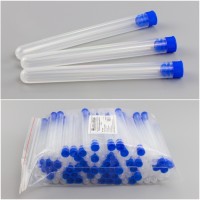 Пробирка 20 мл цилиндрическая, 16×150 мм, с пробкой, п/п, уп. 100 шт, Гритмед